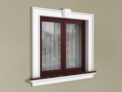 Fensterumrandung Außen – Klassisches Set ZKL1